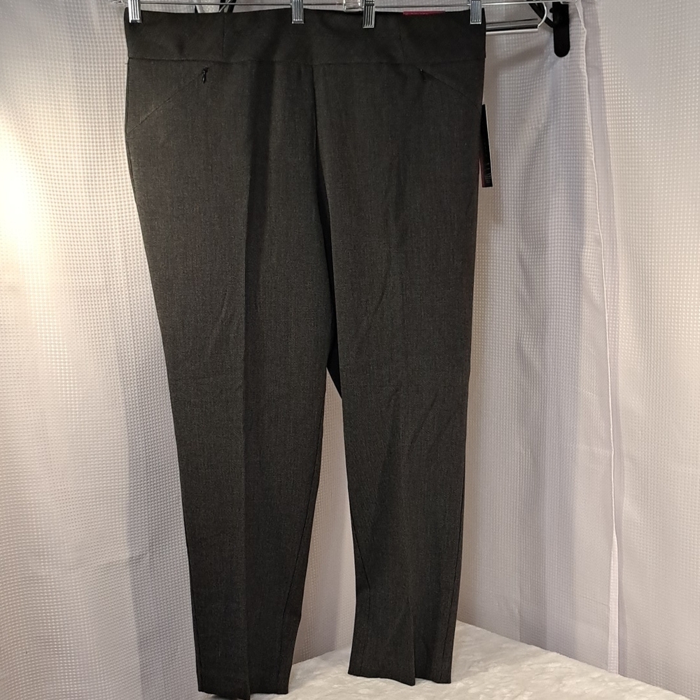 Investments Gray Straight Leg Pants